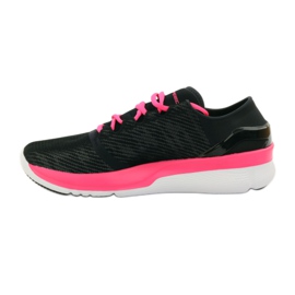 Scarpe da corsa Under Armour Speedform Turbolence nero rosa 2