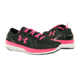 Scarpe da corsa Under Armour Speedform Turbolence nero rosa 4