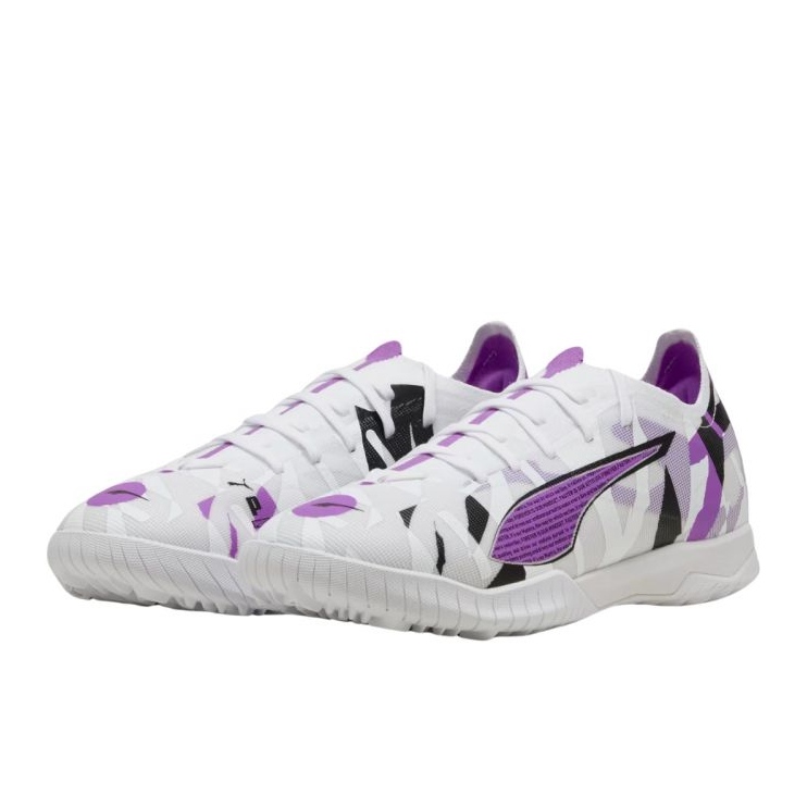 PUMA Ultra 5 Match Forever TT 108448 01 Scarpe da calcio bianca 1
