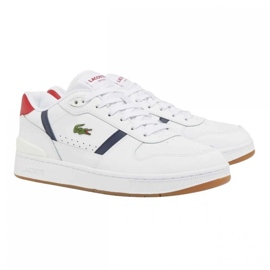 SET T-CLIP LACOSTE 224 8 SMA 748SMA0094407 bianca 1