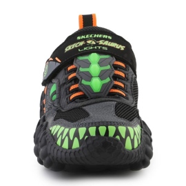 Skechers Schechers Skech-A-Saurus-Dino 400112L-Bklm Shine Shoes nero 1