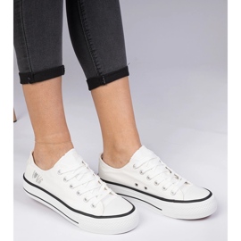 Sneaker femminili classiche bianche bianco 1