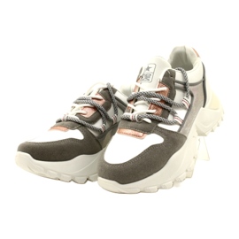 News Scarpe sportive femminili sneaker 21SP26-3973 Bianco 7