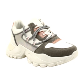 News Scarpe sportive femminili sneaker 21SP26-3973 Bianco 5