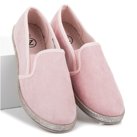 Mckeylor Le espadrillas in camoscio si infilano rosa 2