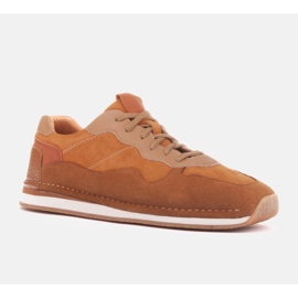 Marco Shoes Sneaker maschili Torino marrone 1