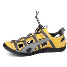 Olivier Scarpe per biciclette in pelle maschile 262kz giallo 1
