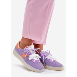 Scarpe sportive per viola da donna bassa 1