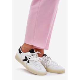 Scarpe sportive da donna bassa bianca bianco 1