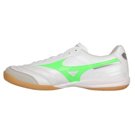 Scarpe da calcio Mizuno Morelia Sala Elite in Q1GA251237 bianca 1