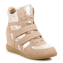 Scarpe da ginnastica, scarpe da ginnastica marrone 1