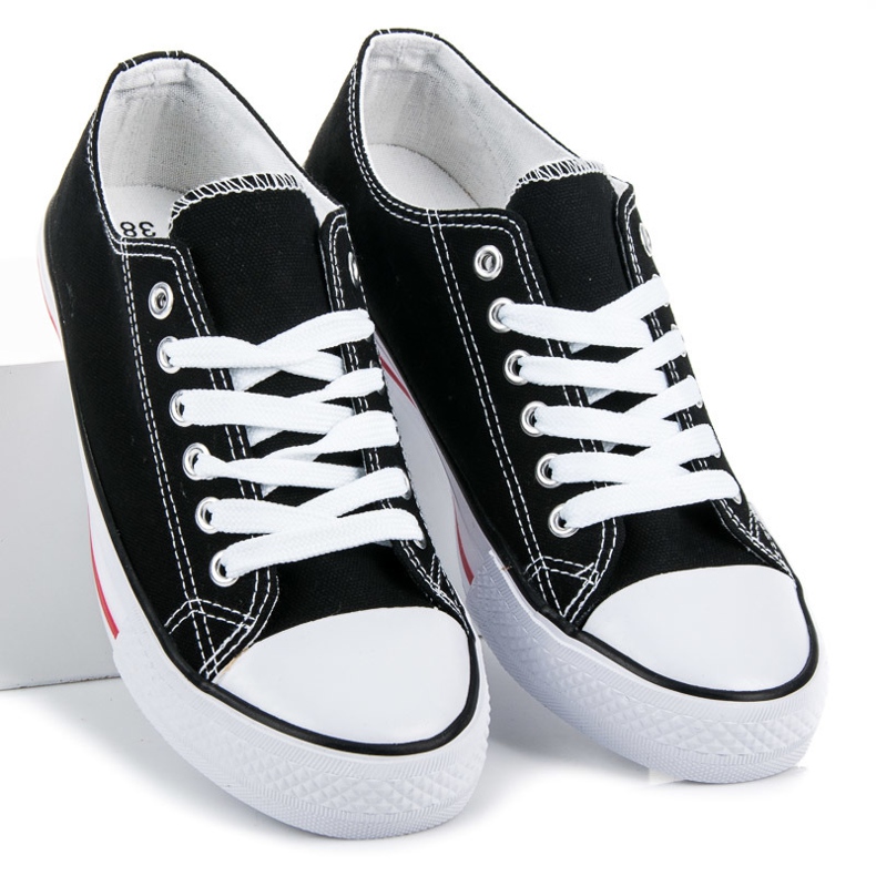 Sneakers Mckeylor nere bianco nero 1