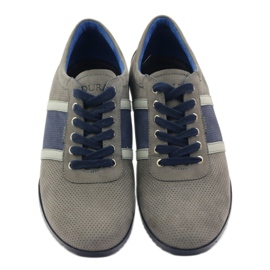 Scarpe sportive grigie Badura 3360 grigio blu navy 5