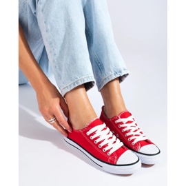 Scarpe da ginnastica rosse rosso 2