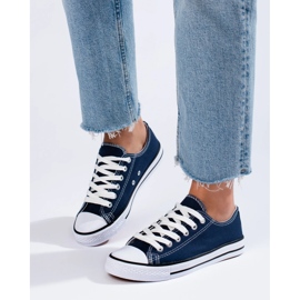 Scarpe da ginnastica blu navy 1