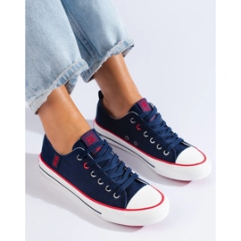 Sneakers Big Star da donna JJ274121 blu 2