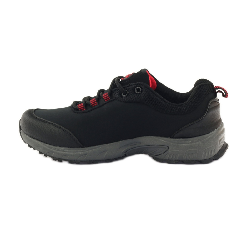 American Club Scarpe sportive softshell da donna americane 1775 nero rosso 2