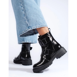 Borsette da donna nere con fibbie nero 1