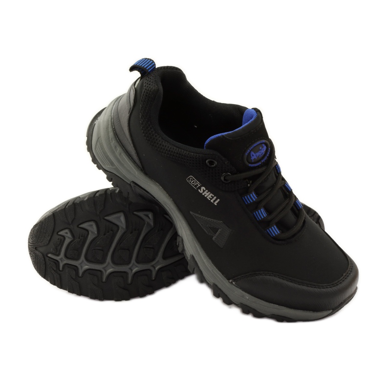 American Club Softshell sportivo americano 1775 nero blu 3