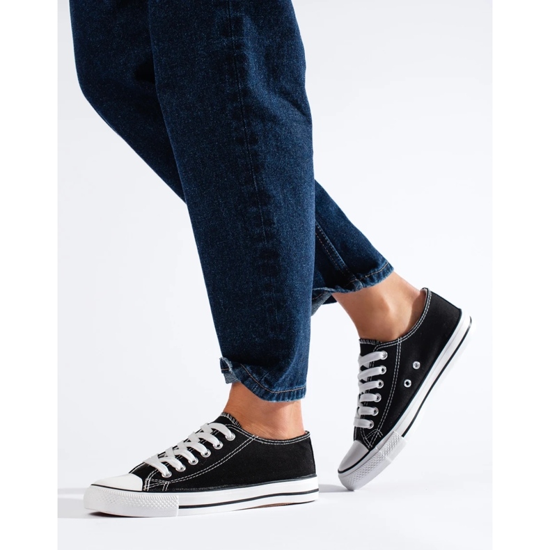Classiche sneakers Shelovet nere nero 1