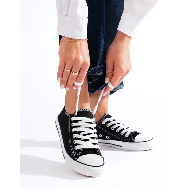 Classiche sneakers Shelovet nere nero 2
