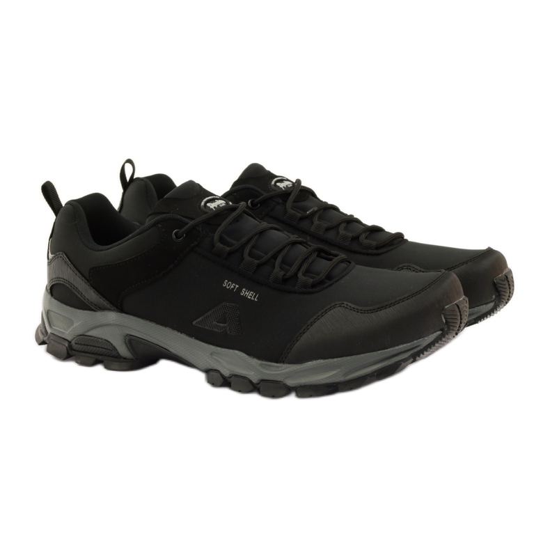 American Club Softshell impermeabile americano sportivo nero 4