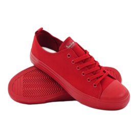 Sneakers allacciate American Club LH06 rosso 3
