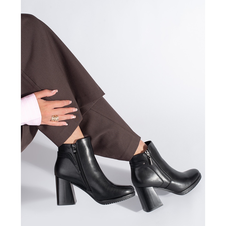 Stivaletti neri da donna di Sergio Leone nero 1