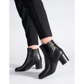 Stivaletti neri classici ed eleganti di Sergio Leone nero 1