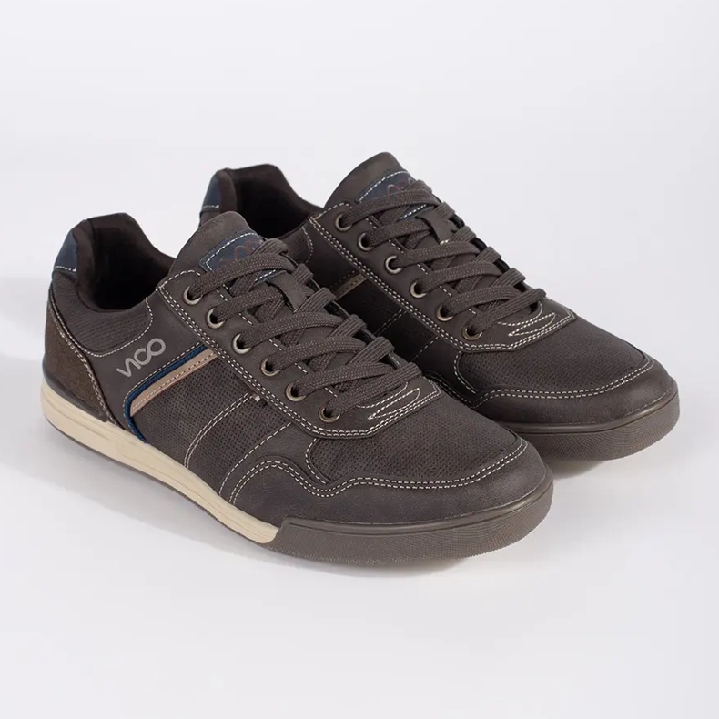 Vico Scarpe sportive marroni da uomo marrone 1