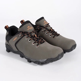 Vico Scarpe da trekking alla caviglia da uomo di colore grigio 1