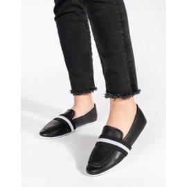 Ballerine slip-on eleganti nere nero 1