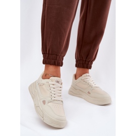 Sneaker femminile Big Star NN274668 beige 2