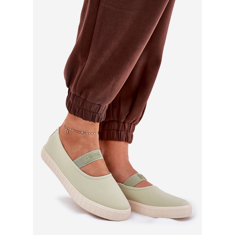 Big Star Women's Big Star NN274604 Sneaker verde chiaro 1