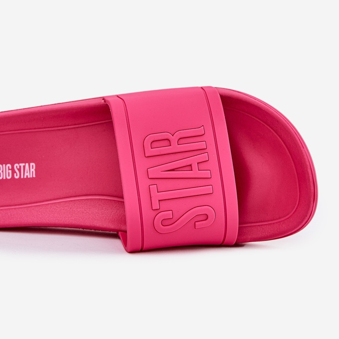 Slifori da donna Big Star NN274A668 Fucsia rosa 2