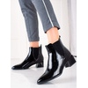 Eleganti stivaletti Chelsea di Sergio Leone nero 2