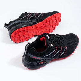 Scarpe sportive da uomo stringate nere DK nero 2