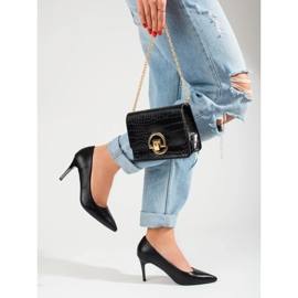 Décolleté nere Shelovet con tacco alto da donna classiche nero 2