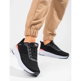 Scarpe sportive da donna in tessuto DK nere nero 1