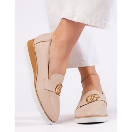 Goodin Signori beige da donna eleganti 2