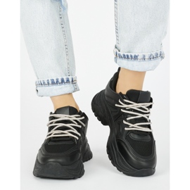 Scarpe da ginnastica nere da donna nero 1