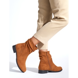 Stivali da cowboy marroni da donna marrone 1