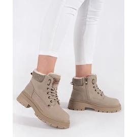 Goodin Stivali da donna isolanti beige 1
