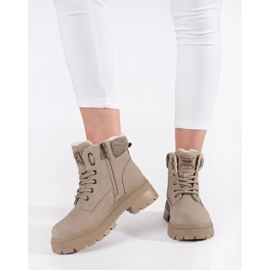 Goodin Stivali da donna isolanti beige 2