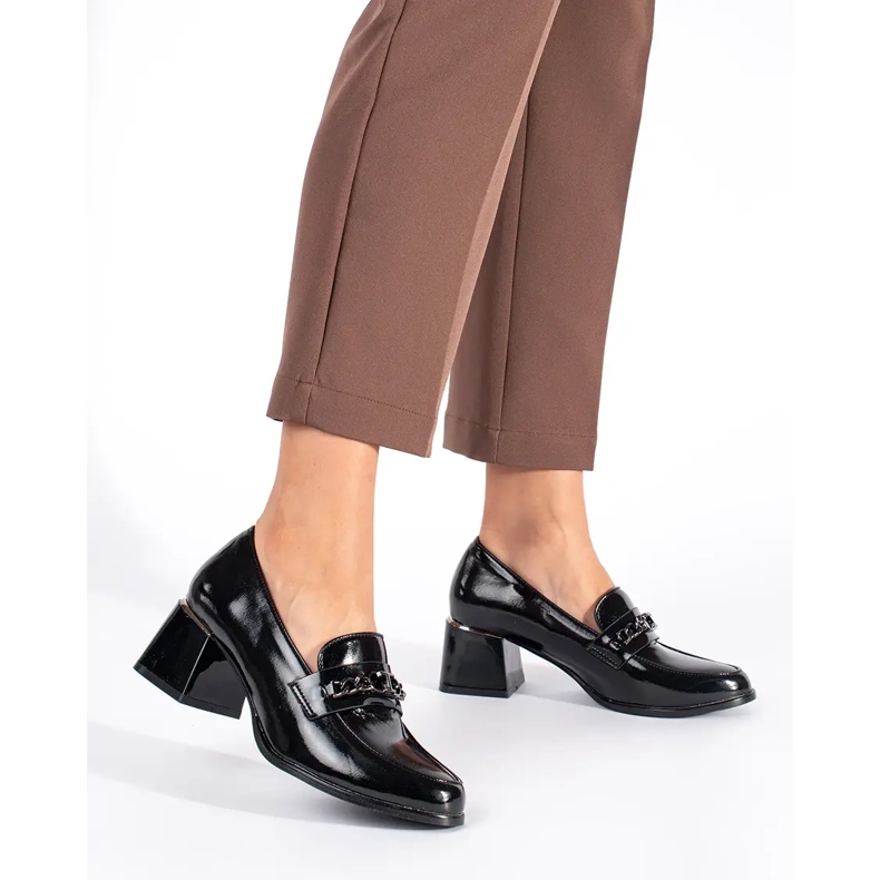 Scarpe col tacco alto da donna nere nero 1