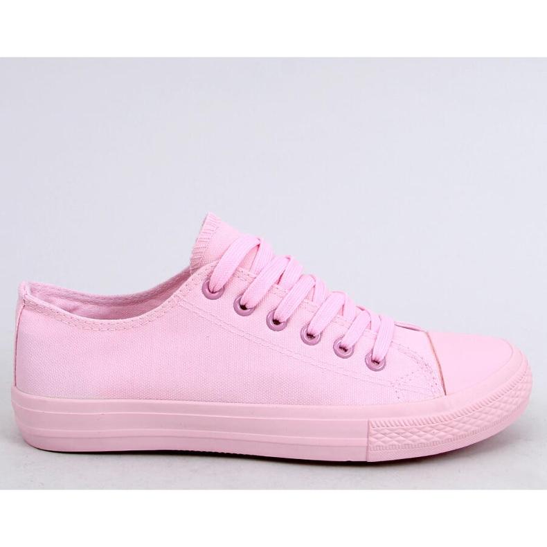 Sneakers donna monocolore rosa rosa 2