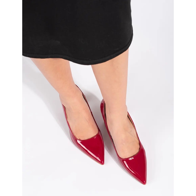 Seastar Eleganti décolleté con tacco alto in vernice rossa rosso 2