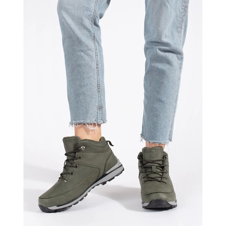 Vico Scarpe da trekking isolanti verdi verde 2