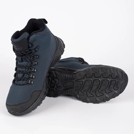 Vico Scarpe da trekking alte da uomo blu navy 1