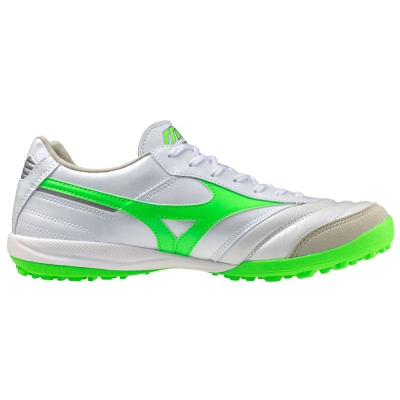 Scarpe da calcio Mizuno Morelia Hall Elite TF Q1GA251237 bianca 1
